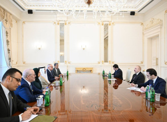 Prezident İlham Əliyev Ərəb Parlamentinin prezidentinin başçılıq etdiyi nümayəndə heyətini qəbul edib