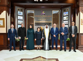 Sahibə Qafarova Ərəb Parlamentinin prezidenti ilə görüşüb