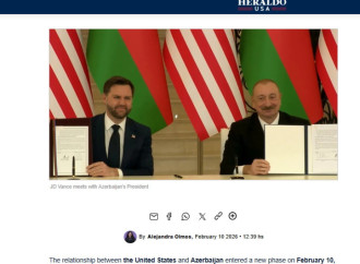 ABŞ-ın Vitse-prezidentinin Azərbaycana səfəri dünya mediasının diqqətindədir