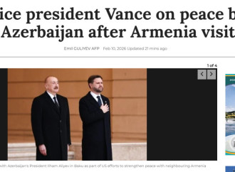 ABŞ-ın Vitse-prezidentinin Azərbaycana səfəri dünya mediasının diqqətindədir