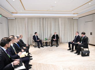 Prezident İlham Əliyev Münxendə İraq Kürdüstan Regionunun başçısı ilə görüşüb