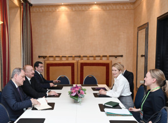 Prezident İlham Əliyev Münxendə Avropa İttifaqının xarici işlər və təhlükəsizlik siyasəti üzrə ali nümayəndəsi ilə görüşüb