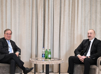 Prezident İlham Əliyev Münxendə Bundestaqın xarici siyasət komitəsinin sədri ilə görüşüb