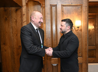 Prezident İlham Əliyevin Münxendə Ukrayna Prezidenti Volodimir Zelenski ilə görüşü olub