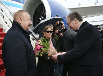 Prezident İlham Əliyev Serbiyaya rəsmi səfərə gəlib