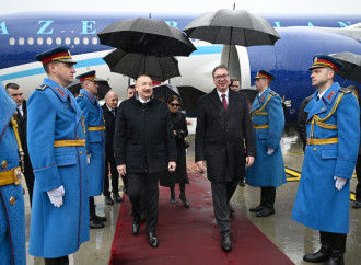 Prezident İlham Əliyev Serbiyaya rəsmi səfərə gəlib