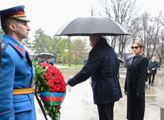 Prezident İlham Əliyev Belqradda Ümummilli Lider Heydər Əliyevin və görkəmli serb yazıçısı Milorad Paviçin abidələrini ziyarət edib (FOTO/VİDEO)