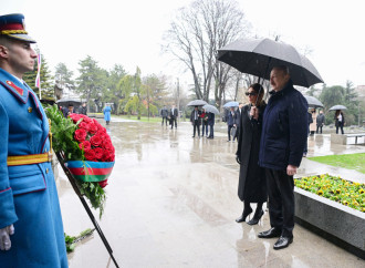 Prezident İlham Əliyev Belqradda Ümummilli Lider Heydər Əliyevin və görkəmli serb yazıçısı Milorad Paviçin abidələrini ziyarət edib (FOTO/VİDEO)
