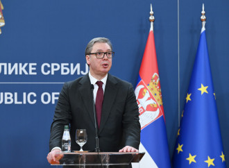 Prezident İlham Əliyev və Serbiya Prezidenti Aleksandar Vuçiç mətbuata bəyanatlarla çıxış ediblər (FOTO)