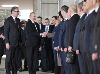 Prezident İlham Əliyevin Belqradda rəsmi qarşılanma mərasimi olub