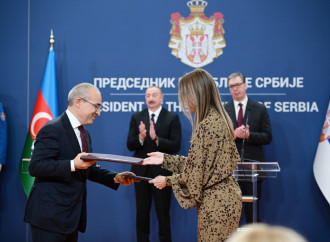 Azərbaycan-Serbiya sənədləri mübadilə olunub (FOTO)