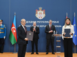 Azərbaycan-Serbiya sənədləri mübadilə olunub (FOTO)