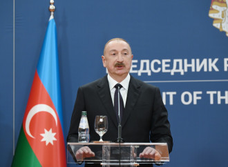 Prezident İlham Əliyev və Serbiya Prezidenti Aleksandar Vuçiç mətbuata bəyanatlarla çıxış ediblər (FOTO)