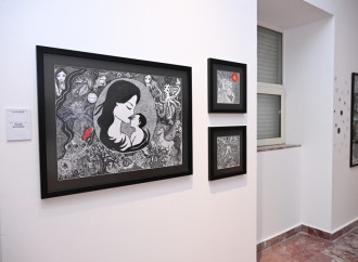 Heydər Əliyev Fondunun vitse-prezidenti Leyla Əliyeva və Bakı Media Mərkəzinin rəhbəri Arzu Əliyeva Tiranada MAMA “Ana təbiət” beynəlxalq incəsənət sərgisinin açılışında iştirak ediblər