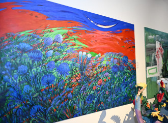 Heydər Əliyev Fondunun vitse-prezidenti Leyla Əliyeva və Bakı Media Mərkəzinin rəhbəri Arzu Əliyeva Tiranada MAMA “Ana təbiət” beynəlxalq incəsənət sərgisinin açılışında iştirak ediblər