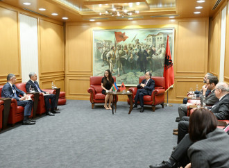 Heydər Əliyev Fondunun vitse-prezidenti Leyla Əliyeva Tiranada Albaniya Prezidenti Bayram Beqay ilə görüşüb