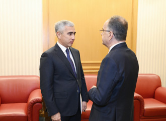 Heydər Əliyev Fondunun vitse-prezidenti Leyla Əliyeva Tiranada Albaniya Prezidenti Bayram Beqay ilə görüşüb