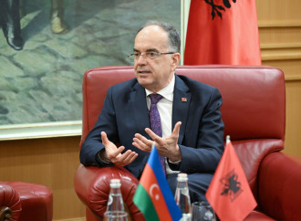 Heydər Əliyev Fondunun vitse-prezidenti Leyla Əliyeva Tiranada Albaniya Prezidenti Bayram Beqay ilə görüşüb