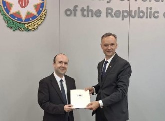 Litvanın Azərbaycandakı yeni səfiri xarici işlər nazirinin müavini ilə görüşüb