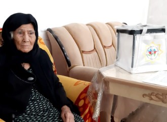 104 yaşlı seçici səs verib