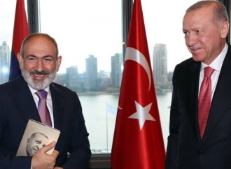 Ərdoğan Paşinyanı qəbul edib