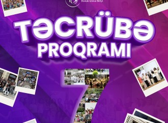 Gənclərin Maarifləndirilməsinə Dəstək İctimai Birliyi 7-ci Təcrübə Proqramı üçün qeydiyyat başlayıb