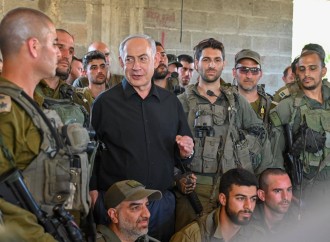 Netanyahu Livan sərhədində keçirilən hərbi təlimlərdə iştirak edib