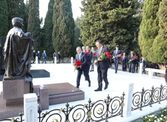 Türk Dövlətləri Təşkilatına üzv ölkələrin səhiyyə nazirləri Ümummilli Lider Heydər Əliyevin məzarını, Şəhidlər xiyabanını və “Türk şəhidliyi” abidəsini ziyarət ediblər