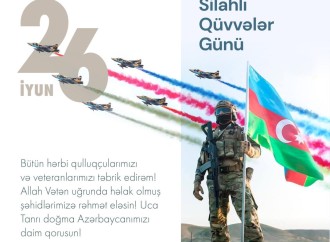 Birinci vitse-prezident Mehriban Əliyeva Silahlı Qüvvələr Günü münasibətilə paylaşım edib