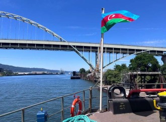 ABŞ limanına müstəqil Azərbaycan bayrağı altında ilk gəmi yan alıb