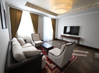 Prezident İlham Əliyev Xankəndidə “Qarabağ” hotelinin açılışında iştirak edib