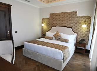 Prezident İlham Əliyev Xankəndidə “Qarabağ” hotelinin açılışında iştirak edib