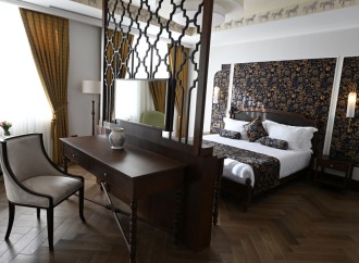 Prezident İlham Əliyev Xankəndidə “Qarabağ” hotelinin açılışında iştirak edib