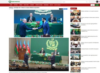 Prezident İlham Əliyevin Pakistana dövlət səfəri bu ölkənin və dünya mediasının diqqət mərkəzindədir