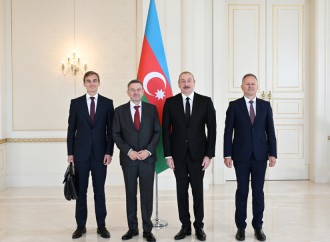 Prezident İlham Əliyev Danimarkanın Azərbaycanda yeni təyin olunmuş səfirinin etimadnaməsini qəbul edib