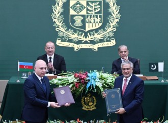 Prezident İlham Əliyevin iştirakı ilə Azərbaycan ilə Pakistan arasında imzalanmış sənədlərin mübadiləsi mərasimi olub