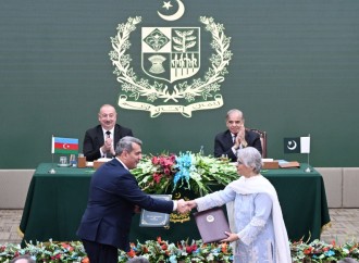 Prezident İlham Əliyevin iştirakı ilə Azərbaycan ilə Pakistan arasında imzalanmış sənədlərin mübadiləsi mərasimi olub