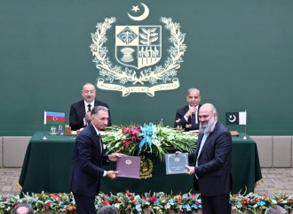 Prezident İlham Əliyevin iştirakı ilə Azərbaycan ilə Pakistan arasında imzalanmış sənədlərin mübadiləsi mərasimi olub