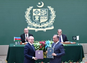 Prezident İlham Əliyevin iştirakı ilə Azərbaycan ilə Pakistan arasında imzalanmış sənədlərin mübadiləsi mərasimi olub