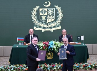 Prezident İlham Əliyevin iştirakı ilə Azərbaycan ilə Pakistan arasında imzalanmış sənədlərin mübadiləsi mərasimi olub