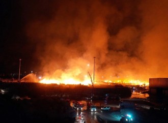 Türkiyədə kağız fabrikindəki yanğın nəzarətdən çıxıb