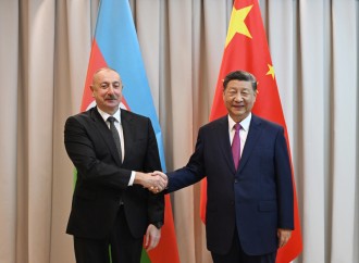 Astanada Prezident İlham Əliyevin Si Cinpin ilə görüşü başlayıb