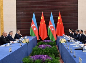 Astanada Prezident İlham Əliyevin Si Cinpin ilə görüşü başlayıb