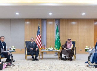 Səudiyyə Ərəbistanının XİN rəhbəri amerikalı həmkarı ilə görüşüb