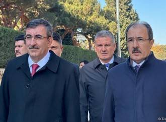 Türkiyənin vitse-prezidenti Şəhidlər Xiyabanını və “Türk şəhidliyi” abidəsini ziyarət edib