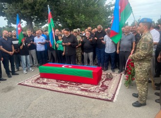 Birinci Qarabağ müharibəsi şəhidi Aydın Qurbanov dəfn edilib 