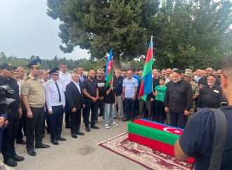Birinci Qarabağ müharibəsi şəhidi Aydın Qurbanov dəfn edilib 