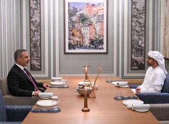 Hakan Fidan Əl Nahyan ilə Qəzza məsələsini müzakirə edib