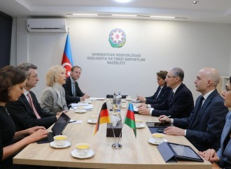 Almaniyanın xarici işlər nazirinin müavini ilə görüş keçirilib