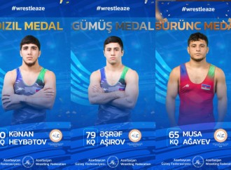 Azərbaycan güləş millisi Qazaxıstandakı turniri 1 dəst medalla başa vurub